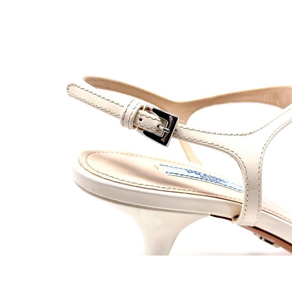 Prada White Sandals - Picture 9 of 11